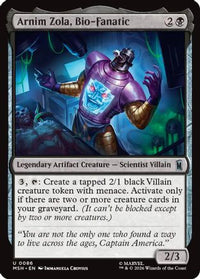 Arnim Zola, Bio-Fanatic -  (MSH-086) - Marvel Super Heroes