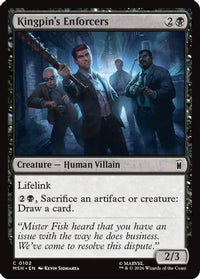 Kingpin's Enforcers -  Foil (MSH-102) - Marvel Super Heroes