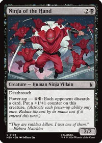 Ninja of the Hand -  (MSH-108) - Marvel Super Heroes