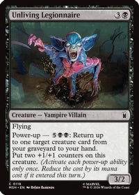 Unliving Legionnaire -  Foil (MSH-119) - Marvel Super Heroes