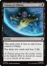 Visions of Villainy -  (MSH-120) - Marvel Super Heroes