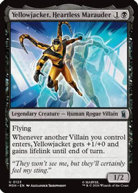 Yellowjacket, Heartless Marauder -  (MSH-123) - Marvel Super Heroes
