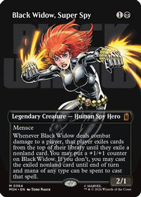 Black Widow, Super Spy (Borderless) (0364) -  (MSH-364) - Marvel Super Heroes