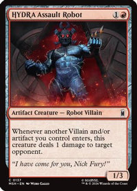 HYDRA Assault Robot -  Foil (MSH-137) - Marvel Super Heroes