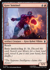 Kree Sentinel -  Foil (MSH-141) - Marvel Super Heroes