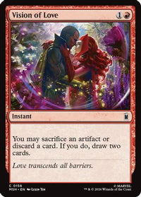 Vision of Love -  Foil (MSH-158) - Marvel Super Heroes