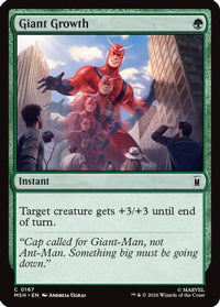 Giant Growth -  (MSH-167) - Marvel Super Heroes
