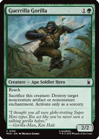 Guerrilla Gorilla -  (MSH-169) - Marvel Super Heroes