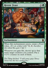 Heroic Feast -  (MSH-172) - Marvel Super Heroes