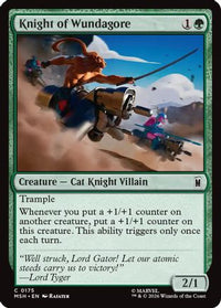 Knight of Wundagore -  Foil (MSH-175) - Marvel Super Heroes