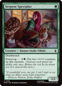 Serpent Specialist -  Foil (MSH-186) - Marvel Super Heroes