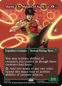 Shang-Chi, Master of Kung Fu (Borderless) (0370) -  (MSH-370) - Marvel Super Heroes