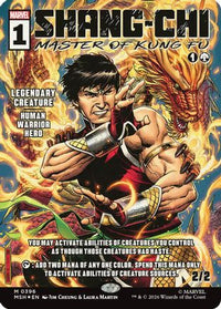 Shang-Chi, Master of Kung Fu (Showcase) (0396) -  Foil (MSH-396) - Marvel Super Heroes