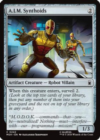 A.I.M. Synthoids -  Foil (MSH-242) - Marvel Super Heroes