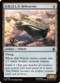 S.H.I.E.L.D. Helicarrier -  Foil (MSH-249) - Marvel Super Heroes