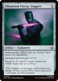 Vibranium Energy Daggers -  Foil (MSH-254) - Marvel Super Heroes