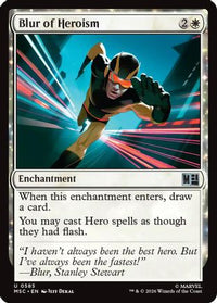 Blur of Heroism -  (MSC-585) - Commander: Marvel Super Heroes