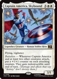 Captain America, Skybound -  (MSC-588) - Commander: Marvel Super Heroes