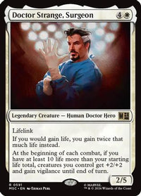 Doctor Strange, Surgeon -  Foil (MSC-591) - Commander: Marvel Super Heroes