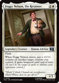 Foggy Nelson, On Retainer -  (MSC-594) - Commander: Marvel Super Heroes