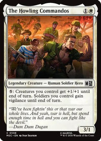 The Howling Commandos -  Foil (MSC-598) - Commander: Marvel Super Heroes