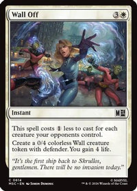 Wall Off -  (MSC-614) - Commander: Marvel Super Heroes