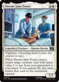 Doctor Jane Foster -  Foil (MSC-757) - Commander: Marvel Super Heroes