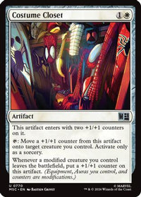 Costume Closet -  Foil (MSC-770) - Commander: Marvel Super Heroes