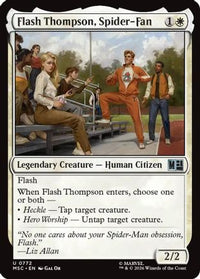 Flash Thompson, Spider-Fan -  Foil (MSC-772) - Commander: Marvel Super Heroes