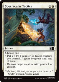 Spectacular Tactics -  Foil (MSC-775) - Commander: Marvel Super Heroes