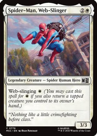 Spider-Man, Web-Slinger -  Foil (MSC-776) - Commander: Marvel Super Heroes