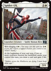 Spider-UK -  Foil (MSC-777) - Commander: Marvel Super Heroes