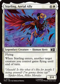 Starling, Aerial Ally -  (MSC-778) - Commander: Marvel Super Heroes