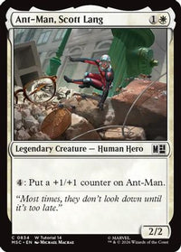 Ant-Man, Scott Lang (0834) -  (MSC-834) - Commander: Marvel Super Heroes