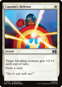 Captain's Defense (0836) -  (MSC-836) - Commander: Marvel Super Heroes