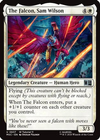 The Falcon, Sam Wilson (0837) -  (MSC-837) - Commander: Marvel Super Heroes