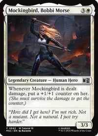 Mockingbird, Bobbi Morse (0842) -  (MSC-842) - Commander: Marvel Super Heroes