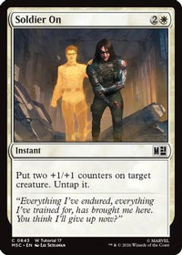 Soldier On (0843) -  (MSC-843) - Commander: Marvel Super Heroes