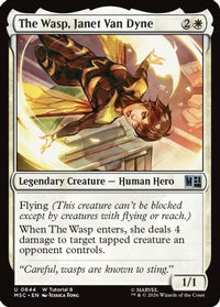 The Wasp, Janet Van Dyne (0844) -  (MSC-844) - Commander: Marvel Super Heroes