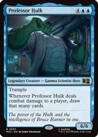 Professor Hulk -  (MSC-037) - Commander: Marvel Super Heroes