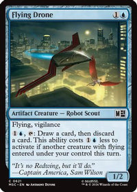 Flying Drone -  Foil (MSC-621) - Commander: Marvel Super Heroes