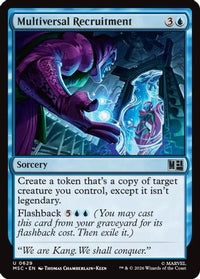 Multiversal Recruitment -  Foil (MSC-629) - Commander: Marvel Super Heroes