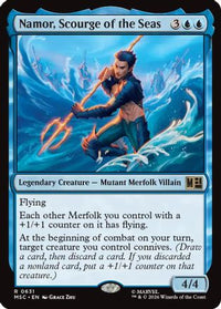 Namor, Scourge of the Seas -  (MSC-631) - Commander: Marvel Super Heroes