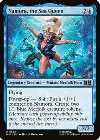 Namora, the Sea Queen -  (MSC-632) - Commander: Marvel Super Heroes