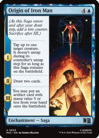 Origin of Iron Man -  (MSC-633) - Commander: Marvel Super Heroes