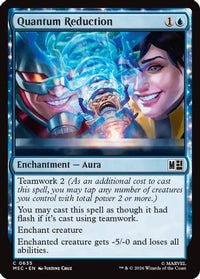 Quantum Reduction -  Foil (MSC-635) - Commander: Marvel Super Heroes