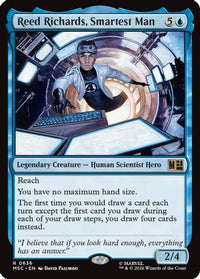 Reed Richards, Smartest Man -  Foil (MSC-636) - Commander: Marvel Super Heroes