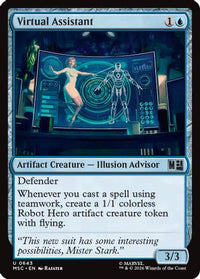Virtual Assistant -  (MSC-643) - Commander: Marvel Super Heroes