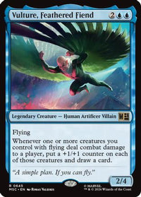 Vulture, Feathered Fiend -  Foil (MSC-645) - Commander: Marvel Super Heroes