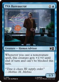 TVA Bureaucrat -  Foil (MSC-761) - Commander: Marvel Super Heroes